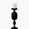 Black Baluster Candle Holder For small candles-Diptyque Hot
