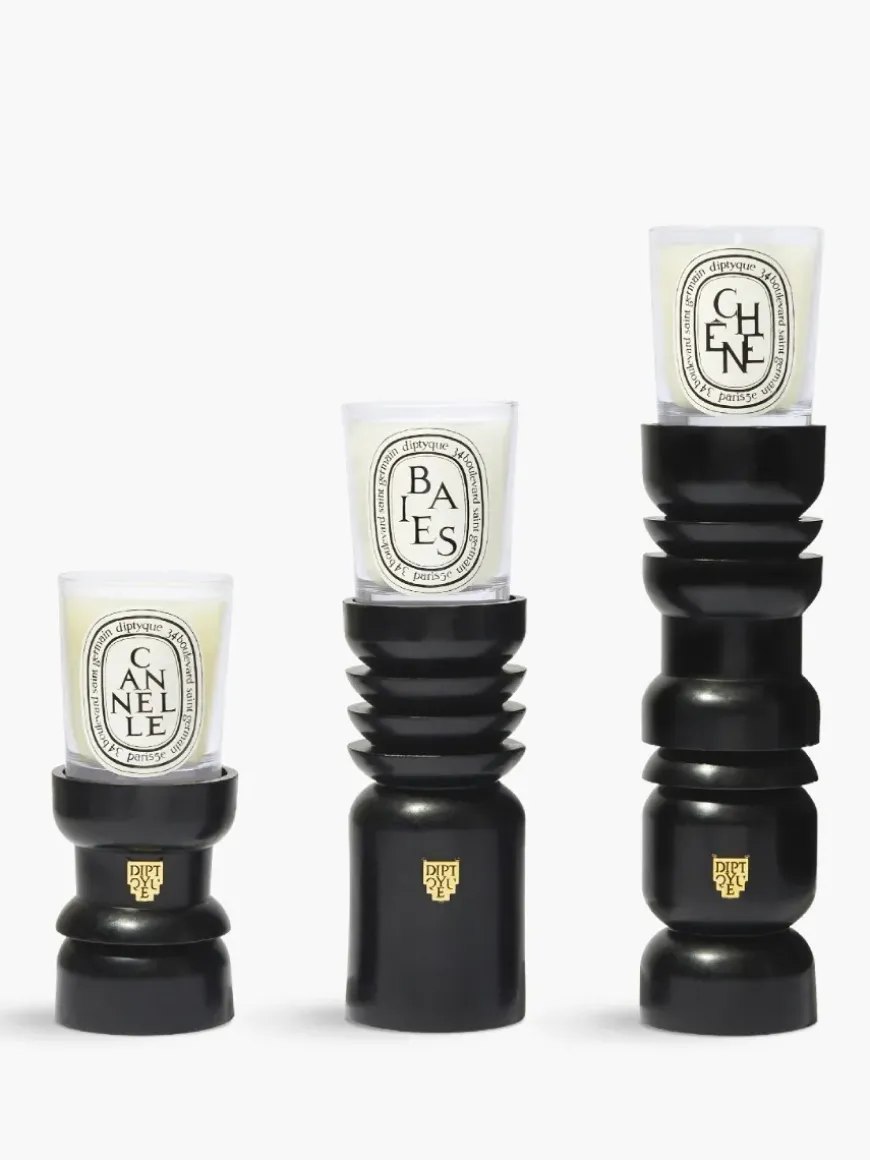 Large chess candle holder For classic candles-Diptyque Hot