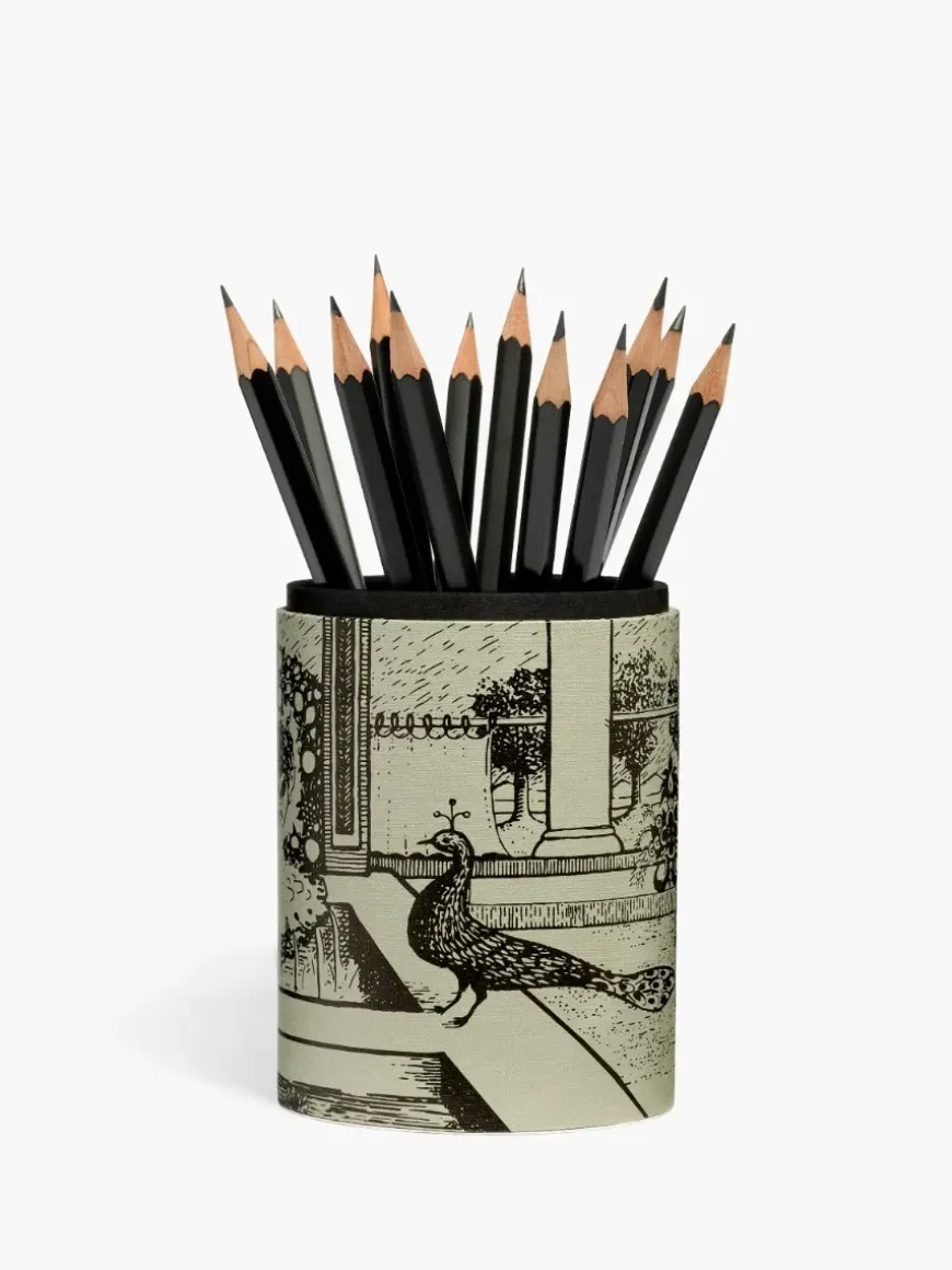 Pencil pot Peacock and Plume-Diptyque Shop