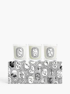 Set of 3 small candles Pre-composed-Diptyque Store