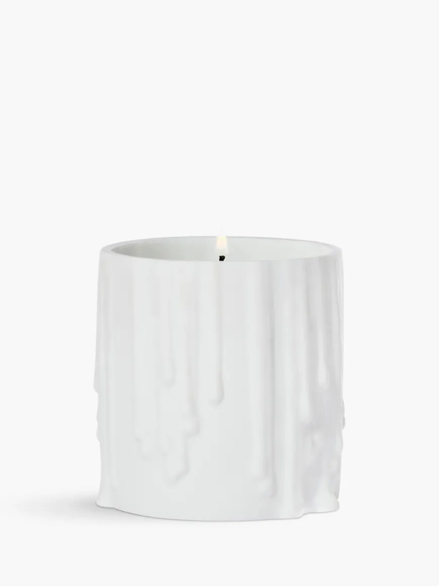 White Melted Wax Candle Holder For classic candles-Diptyque Cheap